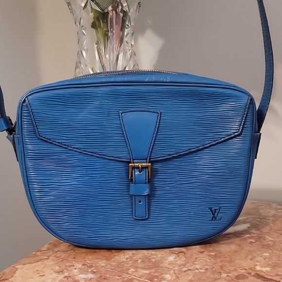 Louis Vuitton Jeune Fille Toledo Blue Epi Leather Bag - Picture 1 of 16